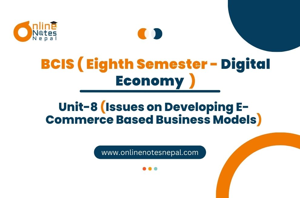 Issues on Developing E-Commerce Based Business Models Photo